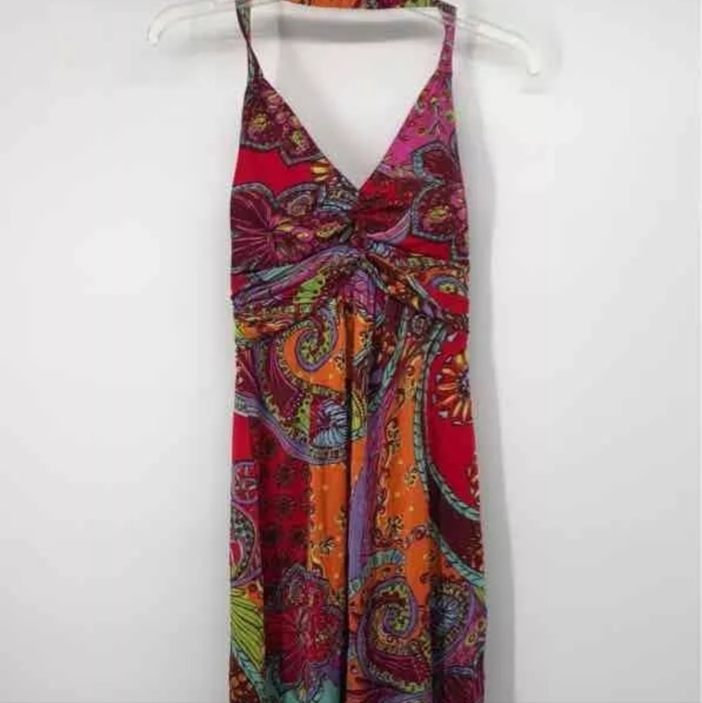 Muse Multicolor Paisley Dress Size 6